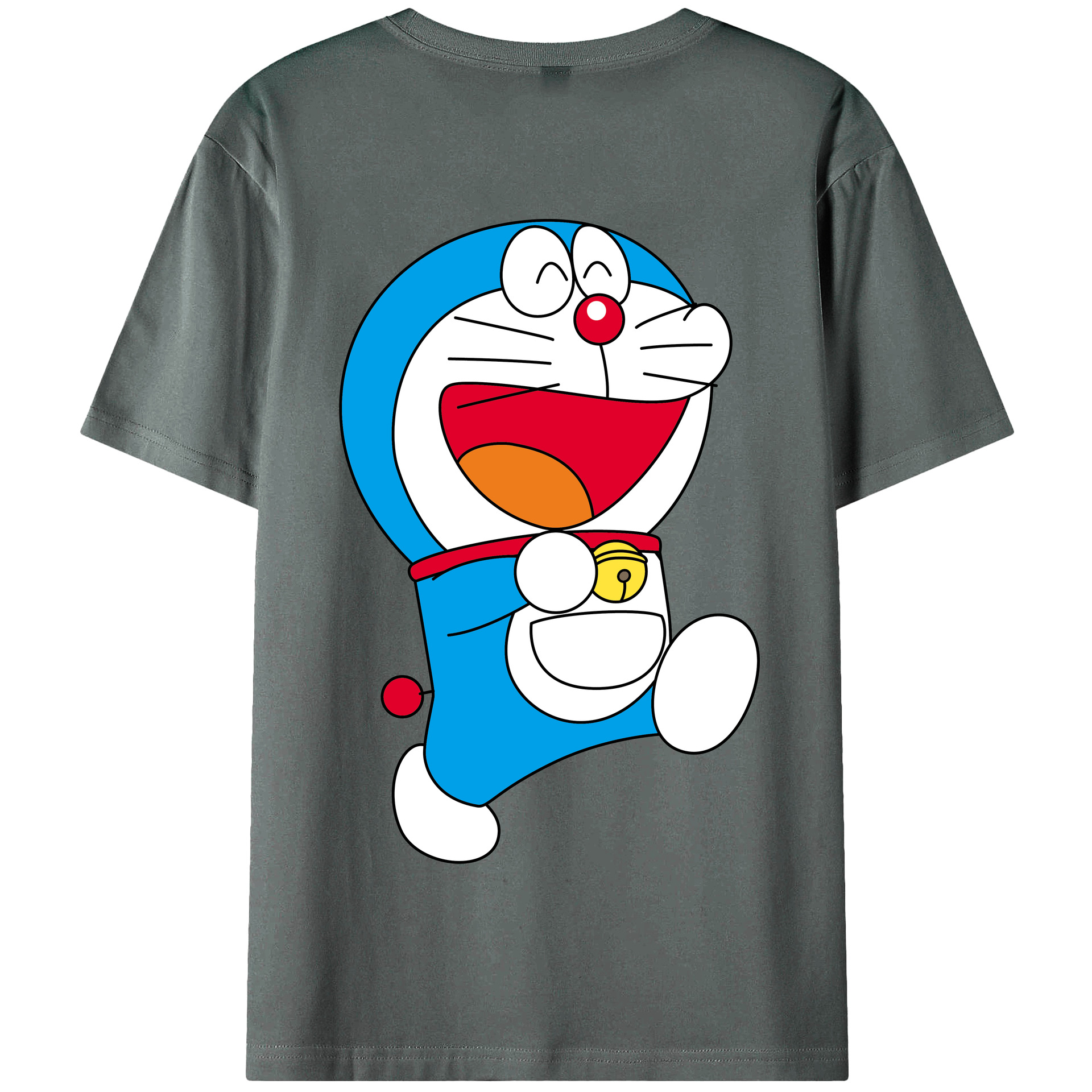 （画像用） ドラえもん Doraemon 綿100％半袖Tシャツ（背面プリント）